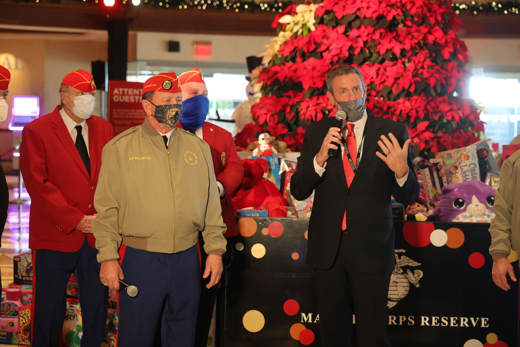 Harrah's Atlantic City & Marine Corps' Toys for Tots holiday campaign